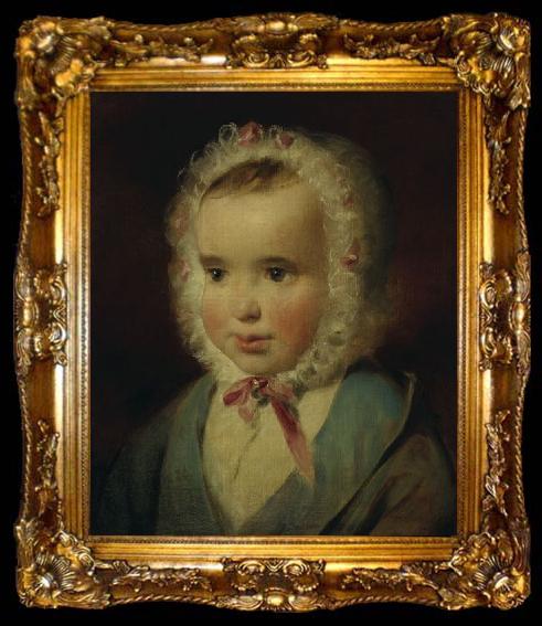 framed  Friedrich von Amerling Little girl, ta009-2