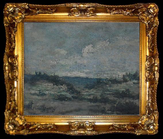 framed  Georges Jansoone Dunes and sea, ta009-2