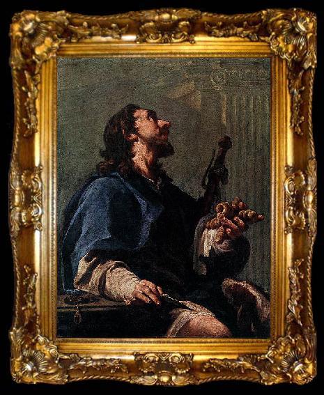 framed  Giambattista Pittoni Saint Roch, ta009-2
