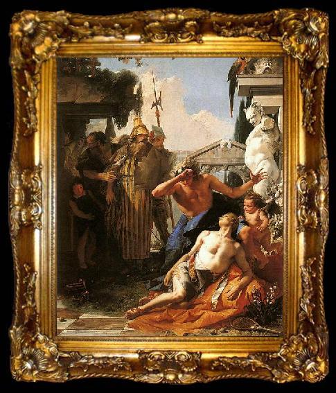 framed  Giovanni Battista Tiepolo The Death of Hyacinthus, ta009-2