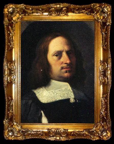 framed  Giovanni Domenico Cerrini Selfportrait of Giovanni Domenico Cerrini, ta009-2