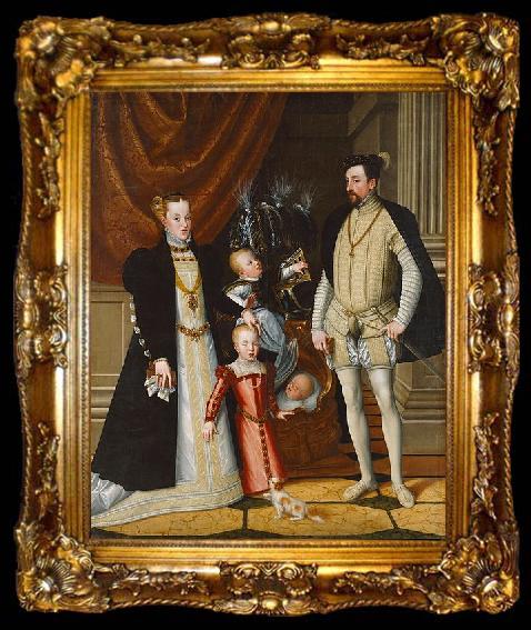framed  Giuseppe Arcimboldo Holy Roman Emperor Maximilian II, ta009-2