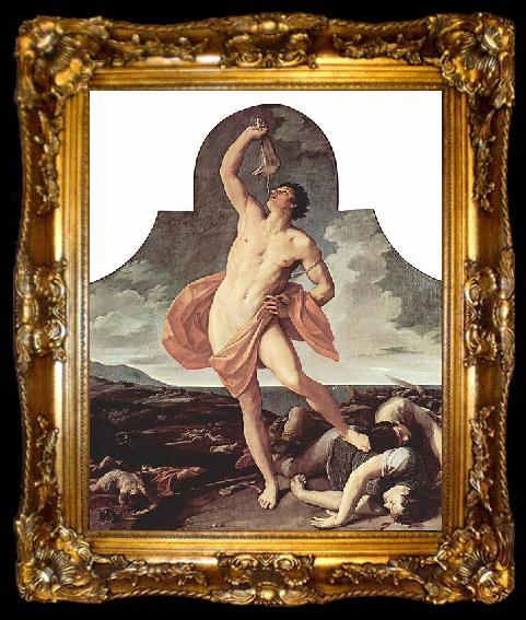 framed  Guido Reni Der siegreiche Simson, ta009-2