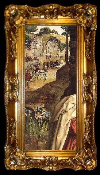 framed  Hugo van der Goes Monforte Altarpiece, ta009-2