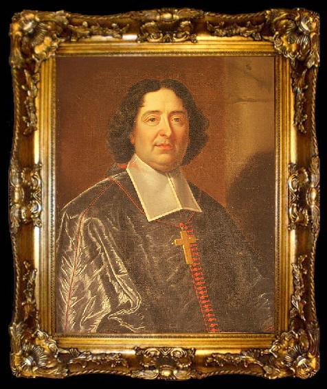 framed  Hyacinthe Rigaud Portrait of David-Nicolas de Berthier, ta009-2