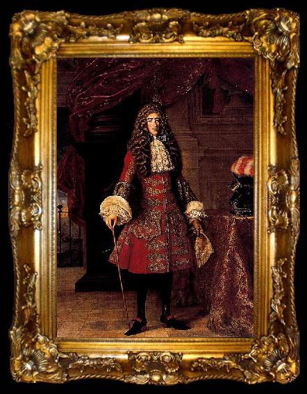 framed  Jacob Ferdinand Voet Portrait of Don Luis de la Cerda, ta009-2