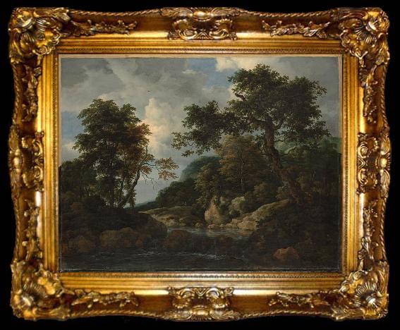framed  Jacob van Ruisdael The Forest Stream, ta009-2