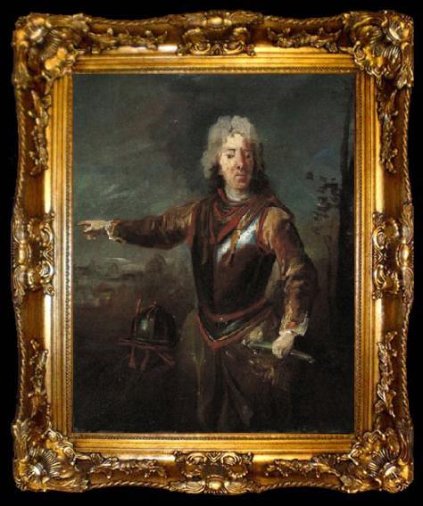 framed  Jacob van Schuppen Prince of Savoy Carignan, ta009-2