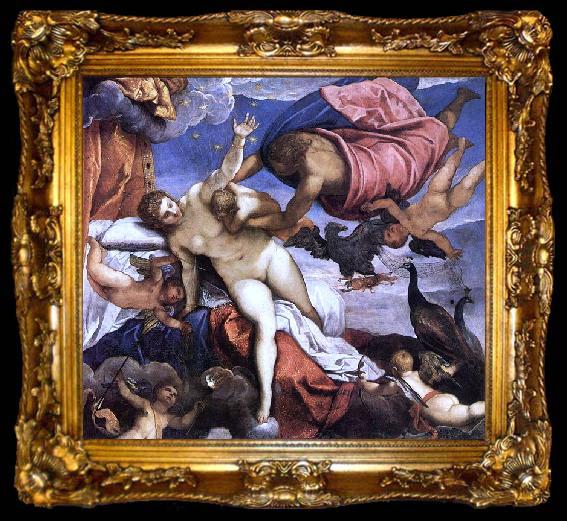 framed  Jacopo Tintoretto Origin of the Milky Way, ta009-2