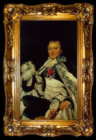 framed  Jacques-Louis David Count Francais de Nantes, ta009-2