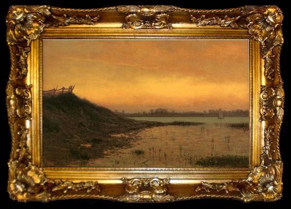 framed  James Augustus Suydam Long Island, ta009-2