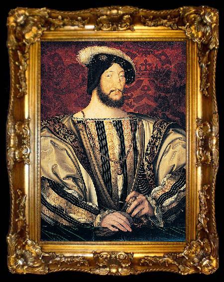 framed  Jean Clouet Francis I of France, ta009-2