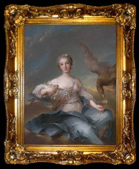 framed  Jean Marc Nattier Duchesse de Chartres as Hebe, ta009-2