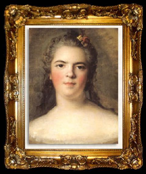 framed  Jean Marc Nattier Daughter of Louis XV, ta009-2