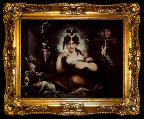 framed  Johann Heinrich Fuseli Fairy Mab, ta009-2