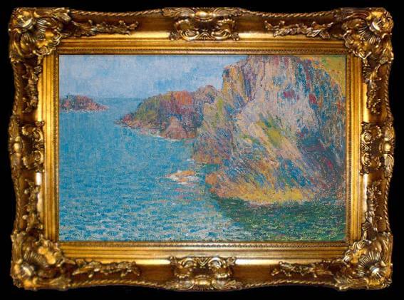 framed  John Peter Russell La Pointe de Morestil par mer calme, ta009-2