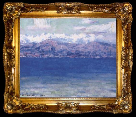 framed  John Peter Russell La Mer a La Spezia, ta009-2