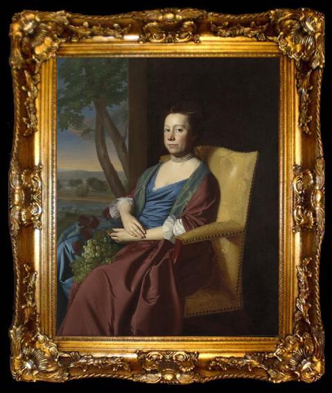 framed  John Singleton Copley Elizabeth Storer, ta009-2