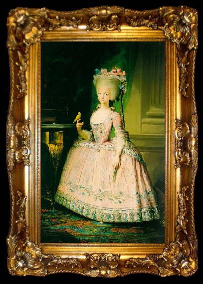 framed  Maella, Mariano Salvador Charlotte Johanna von Spanien, ta009-2