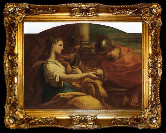 framed  Niccolo Bambini Ariadne and Theseus, ta009-2