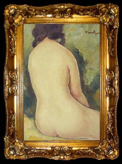 framed  Nicolae Tonitza Naked, ta009-2
