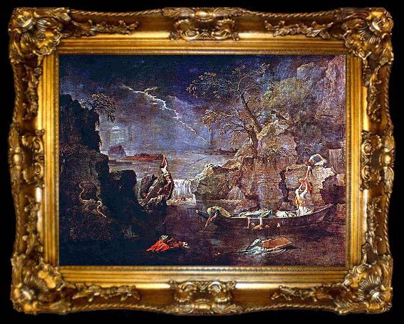 framed  Nicolas Poussin Gemaldefolge, ta009-2