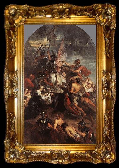 framed  Peter Paul Rubens The Road to Calvary, ta009-2