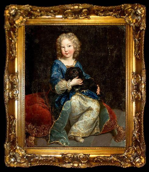 framed  Pierre Mignard Marquise de Roualt Gamache, ta009-2