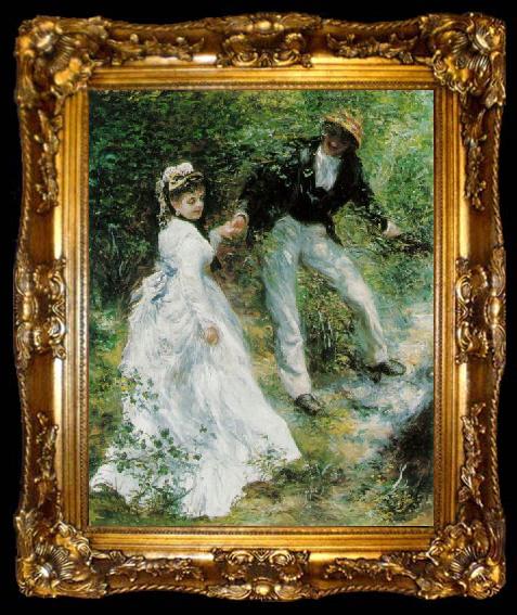 framed  Pierre-Auguste Renoir La Promenade, ta009-2