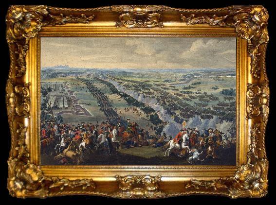 framed  Pierre-Denis Martin Battle of Poltava, ta009-2