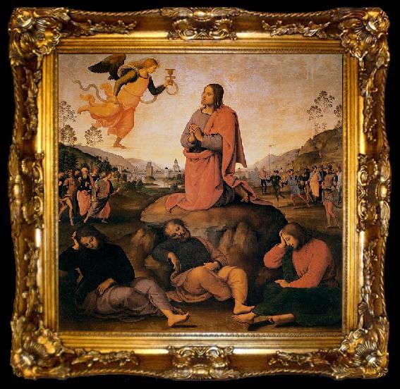 framed  Pietro Perugino Prayer in the Garden, ta009-2