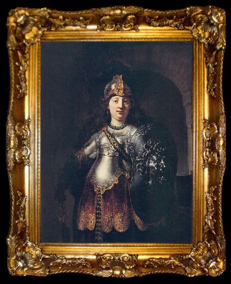 framed  Rembrandt Peale BellonaRembrandt, ta009-2