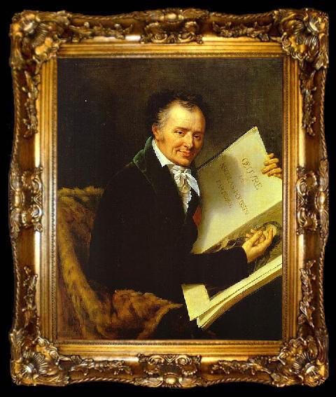 framed  Robert Lefevre Vivant Denon, ta009-2