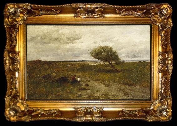 framed  Robert Swain Gifford Coast of New England, ta009-2