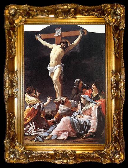 framed  Simon Vouet La Crucifixion, ta009-2