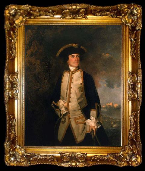framed  Sir Joshua Reynolds Commodore the Honourable Augustus Keppel, ta009-2