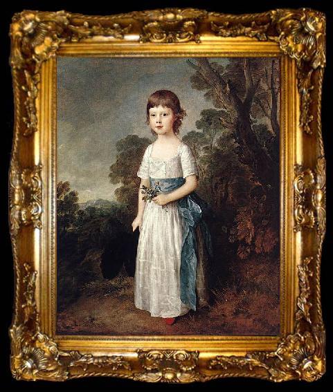 framed  Thomas Gainsborough Master John Heathcote, ta009-2