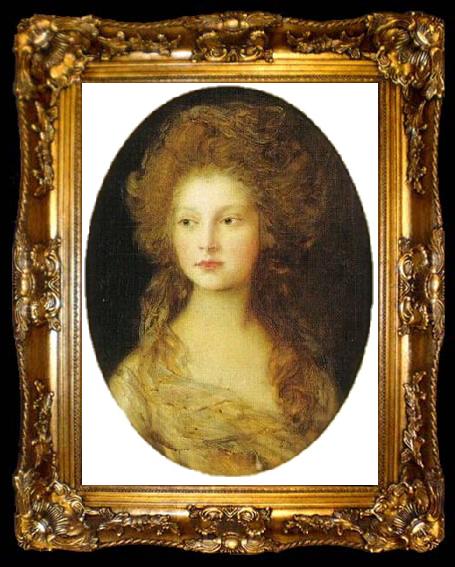 framed  Thomas Gainsborough Princess Elizabeth of the United Kingdom, ta009-2
