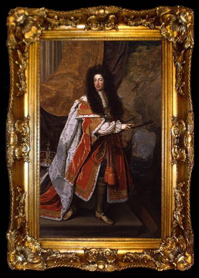framed  Thomas Murray Portrait of King William III of England, ta009-2