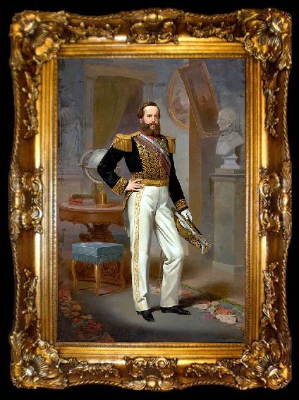 framed  Victor Meirelles Dom Pedro II, ta009-2