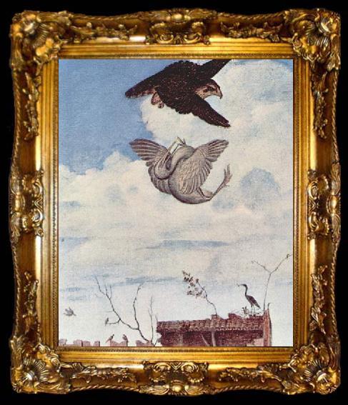 framed  Vittore Carpaccio Portrat eines Ritters Detail, ta009-2