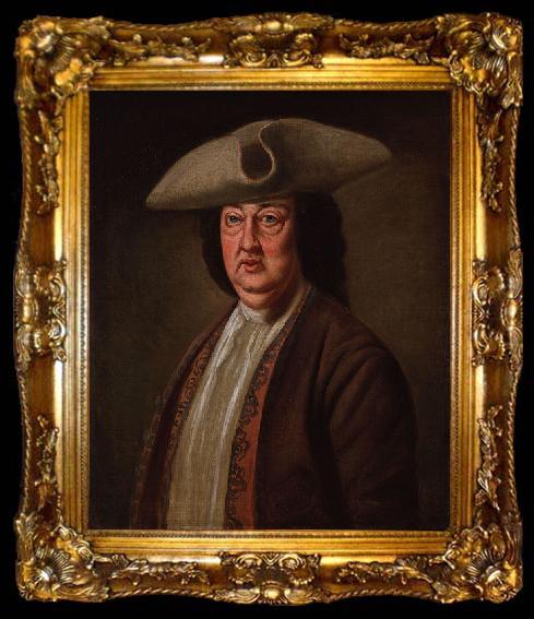 framed  William Hoare Portrait of Richard, ta009-2