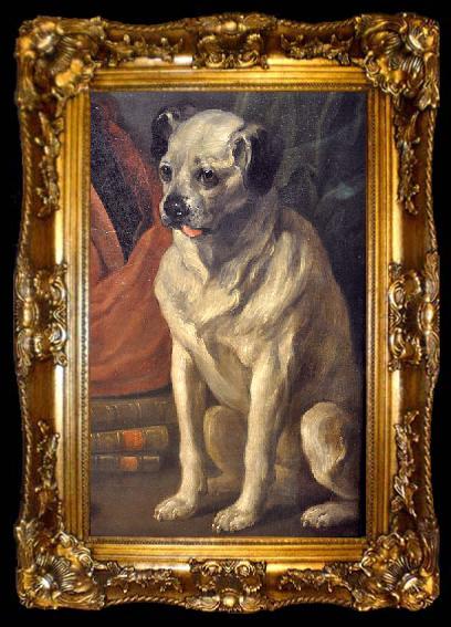 framed  William Hogarth Pug, ta009-2