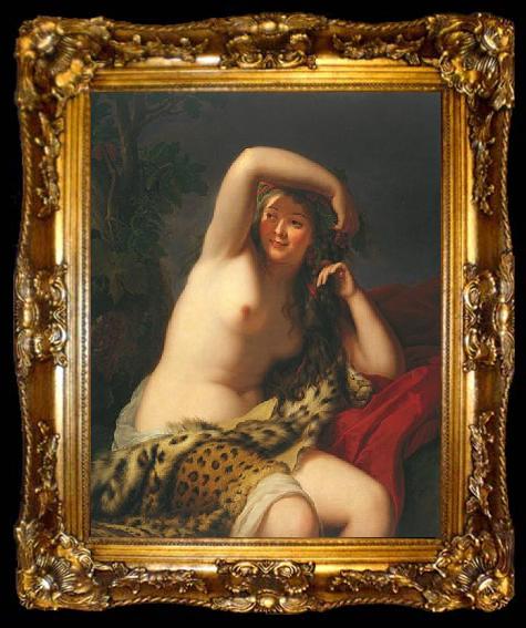 framed  elisabeth vigee-lebrun Bacchante, ta009-2