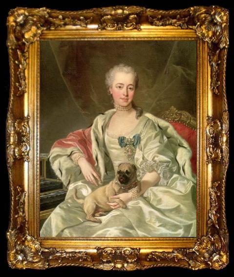 framed  unknow artist Portrait of Princess Ekaterina Dmitrievna Golitsyna, ta009-2
