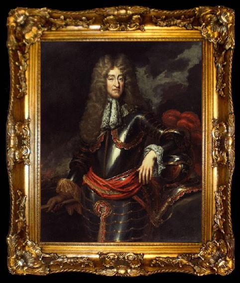 framed  unknow artist King James II., ta009-2