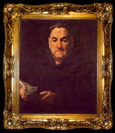 framed  unknow artist Portrat des Fra Raffaello da Lugagnano, ta009-2