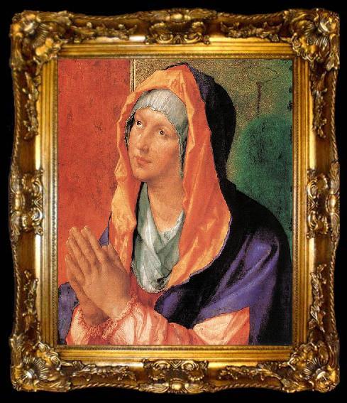 framed  unknow artist The Virgin Mary in Prayer, ta009-2
