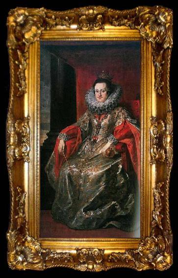 framed  unknow artist Portrait of Constance of Habsburg, ta009-2