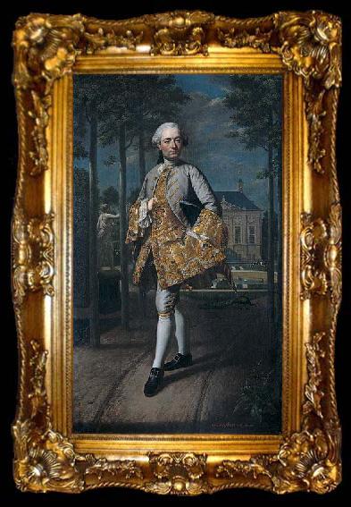 framed  unknow artist Portrait of Gerard Cornelis van Riebeeck, ta009-2